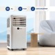 AFRA Portable Air Conditioner 12000 Btu, Remote Control, 24 Hrs. Timer, Digital Display,  AF-120PACWH, 1 Year Warranty 