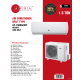 AFRA 1.5 Ton Wall Mount Split Air Conditioner Cooling Only Rotary R410a T3 White, AF-1500ACWT, 5 year compressor warranty. 