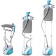 AFRA 2.0L GARMENT STEAMER WITH IRON BOARD 1950W BLUE AND WHITE