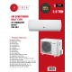 AFRA 2.0 Ton Wall Mount Split Air Conditioner Cooling Only Rotary R410a T3 White, AF-2000ACWT, 5 year compressor warranty. 