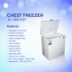 AFRA Chest Freezer, 200L Gross Capacity, White, Energy Saving, Low Noise, ESMA Approved,  AF-2000CFWT, 2 Years Warranty