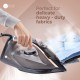 AFRA Steam Iron, 350ml, Black & Gold, Ceramic Coated Soleplate, Vertical Steam, ESMA Approved  AF-2600IRBG, 2 Years Warranty.