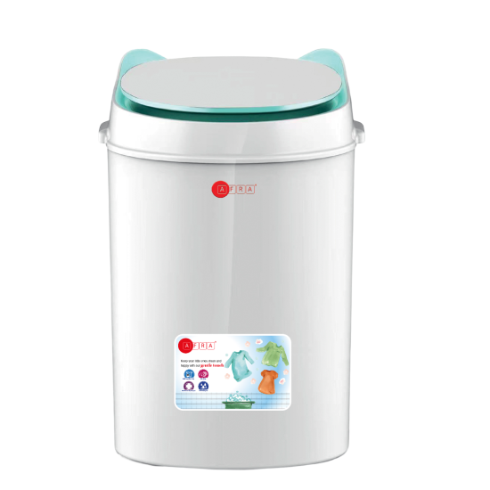 AFRA BABY WASHING MACHINE, SINGLE TUB WITH SPIN, CAPACITY 3 KG,240WATTS, WHITE COLOR