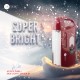 AFRA Rechargeable Lantern, 10 Watts, Red, Plastic Body, Solar Charging Port, ESMA, AF-4002RLNM, 2 Year Warranty