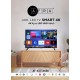 AFRA 43-inch Smart 4K UHD TV, Frameless, LED, Android 11, HDMI, USB, VGA, PC & Game Console Connection, Streaming, Netflix, Hulu, YouTube, Prime Video, AF-43114KBK, 2 Years Warranty.