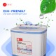 AFRA Twin Tub Washing Machine, 6kg Capacity, White and Blue, Double Layer Body, ESMA Approved, AF-6000WMBL, 2 Years Warranty