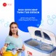 AFRA Twin Tub Washing Machine, 6kg Capacity, White and Blue, Double Layer Body, ESMA Approved, AF-6000WMBL, 2 Years Warranty