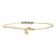 AFRA JEW JEWEL GOLD STAINLESS STEEL BRACELET