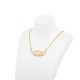 AFRA JEW PALMETTE GOLD STAINLESS STEEL NECKLACE