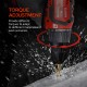 AFRA Cordless Brushless Driver/Hammer Drill, 20V MAX 13MM, 550-2000r/Min No-Load Speed, 60N.M Torque, 22+2 Torque Settings, Mechanical 2-Speed Gear, AFT-13-20CDRD, 1-Year Warranty