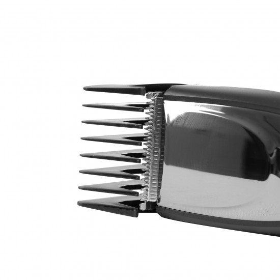 AFRA Hair Clipper, AF-600HCBK, 3 Hours Running Time, Lithium Battery, Rechargeable, Ergonomic Design, Alloy Cutter, Rotation Adjustment, USB Cable Charging.