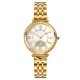 AFRA Selene Lady’s Watch, Metal Alloy Case, White Dial, Metal Bracelet Strap, Water Resistant 30m